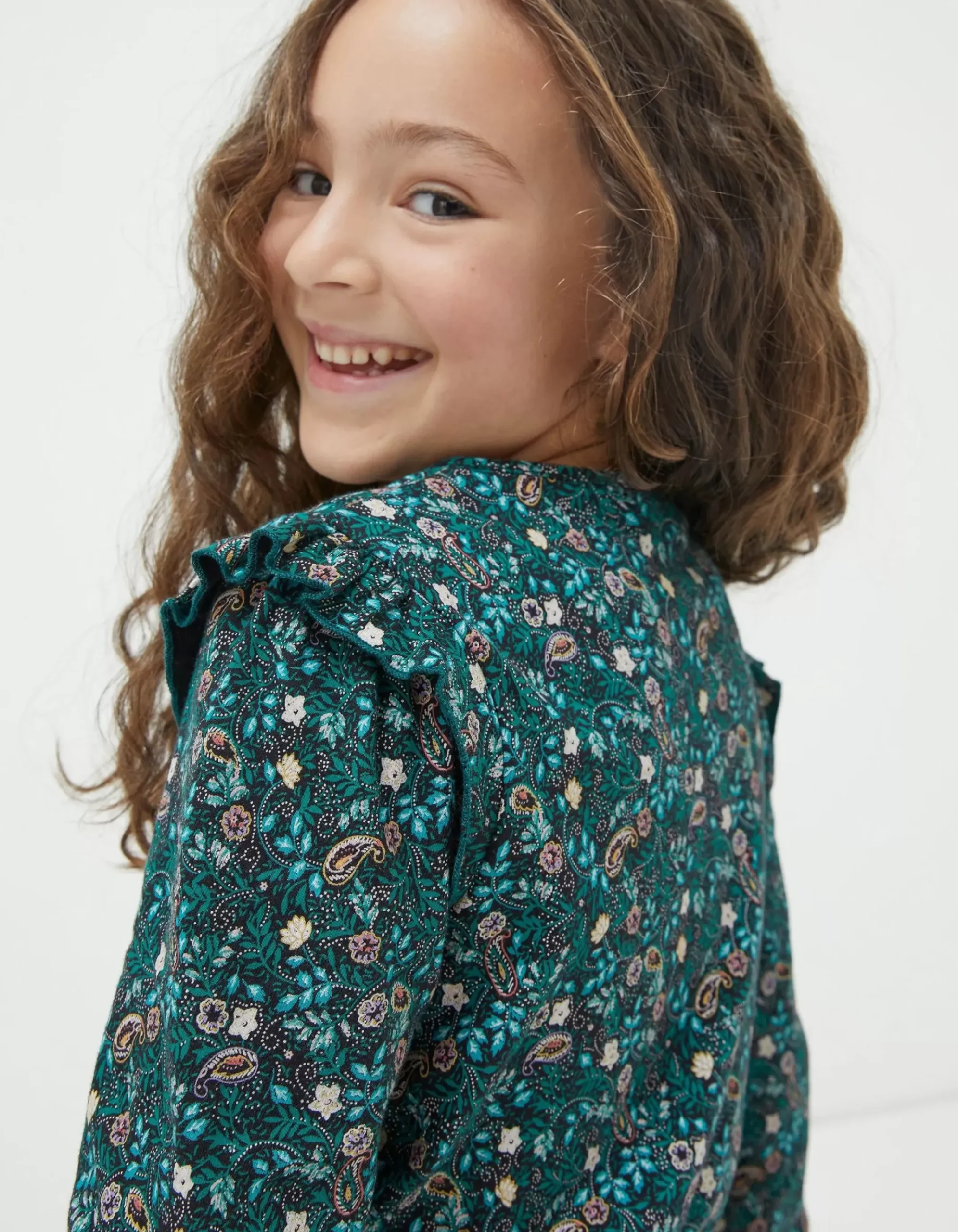 Jess Evergreen Floral Jumpsuit