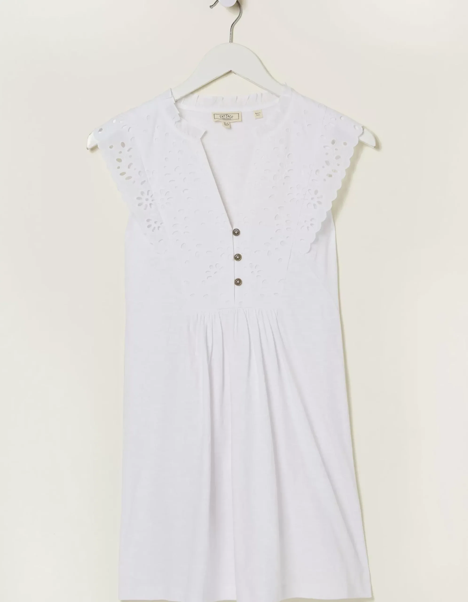 Jessica Embroidered Tunic Top
