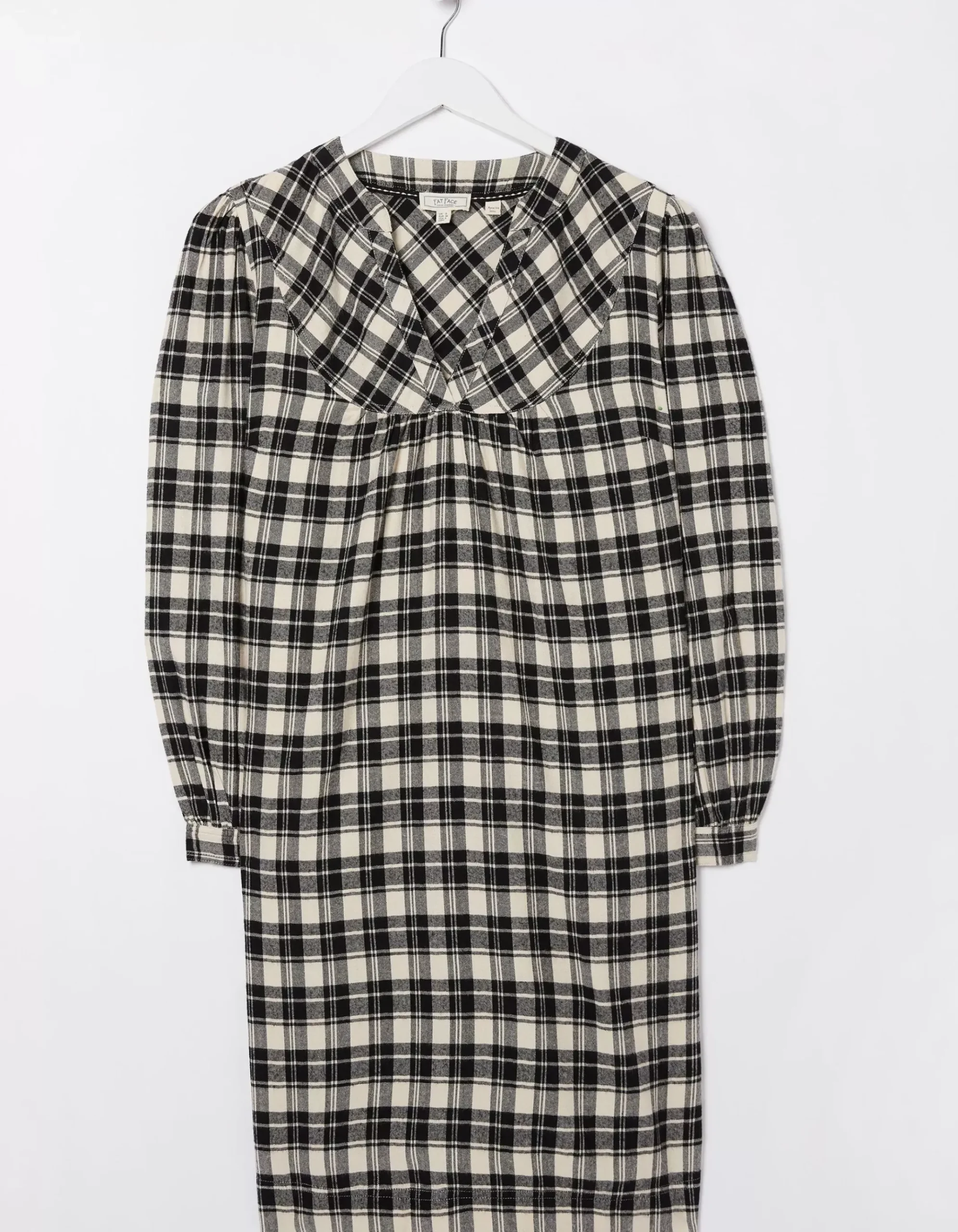 Jessie Check Smock Dress