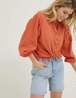 Jude Jacquard Blouse