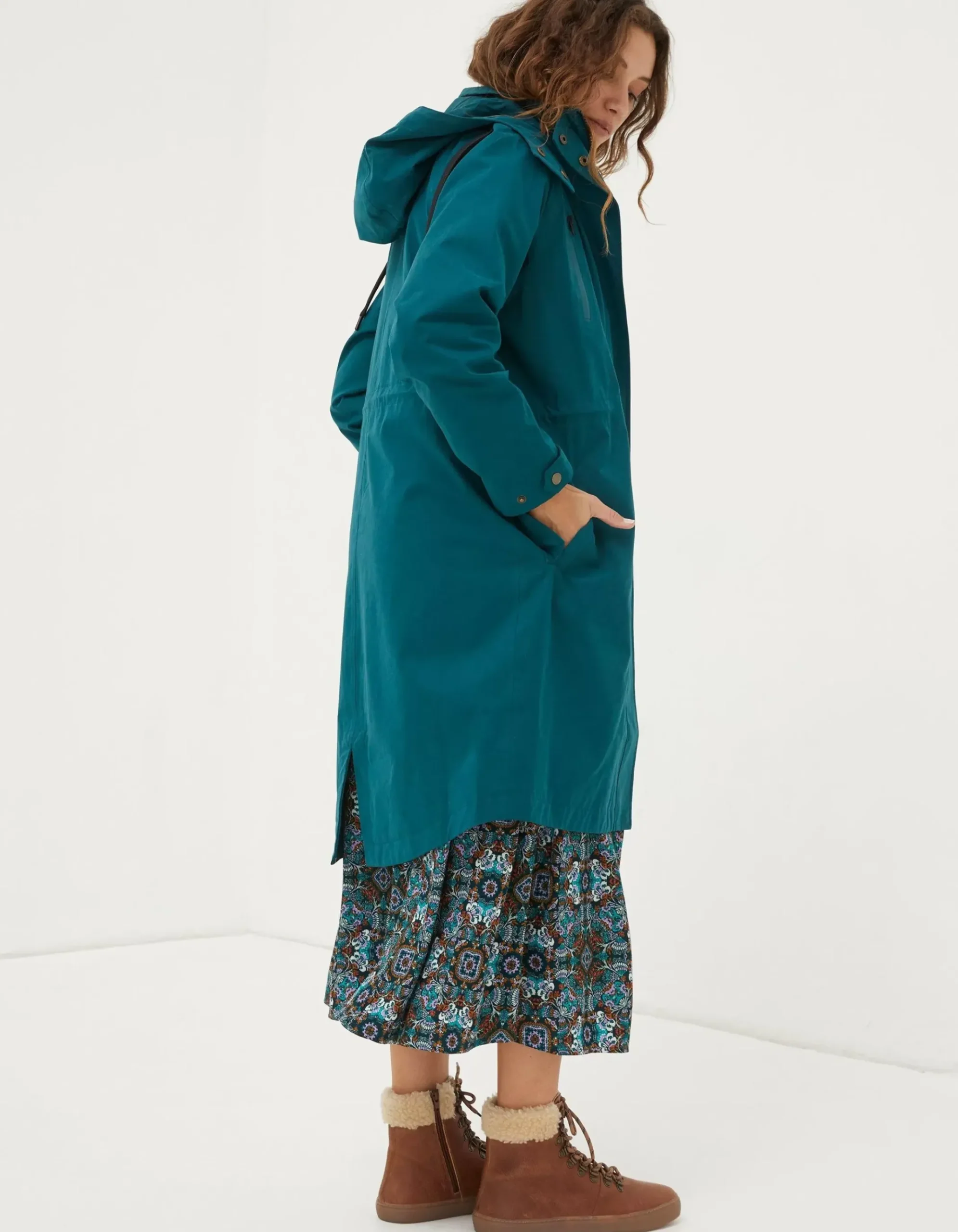 Juno Waterproof Long Coat
