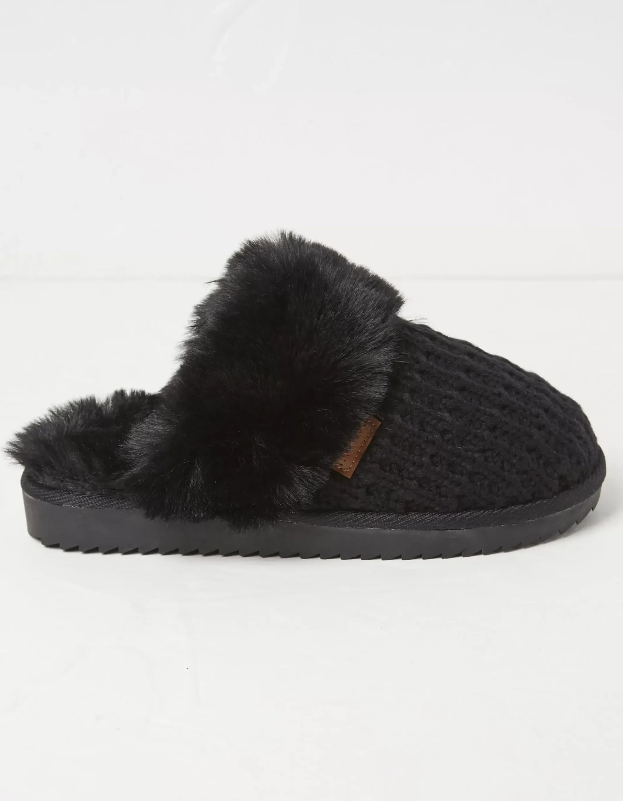 Kaia Knitted Mule Slippers