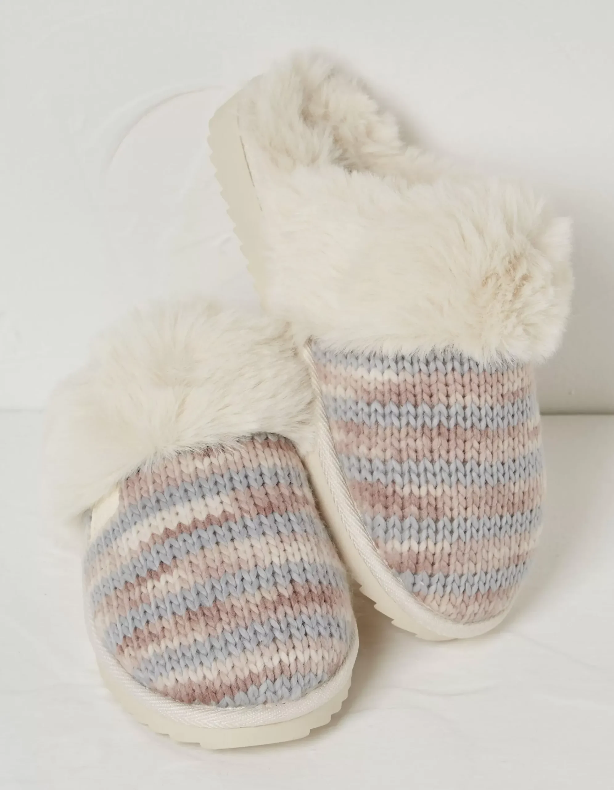 Kaia Knitted Mule Slippers