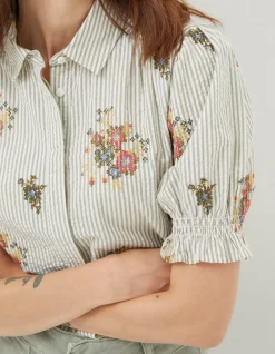 Kat Embroidered Shirt