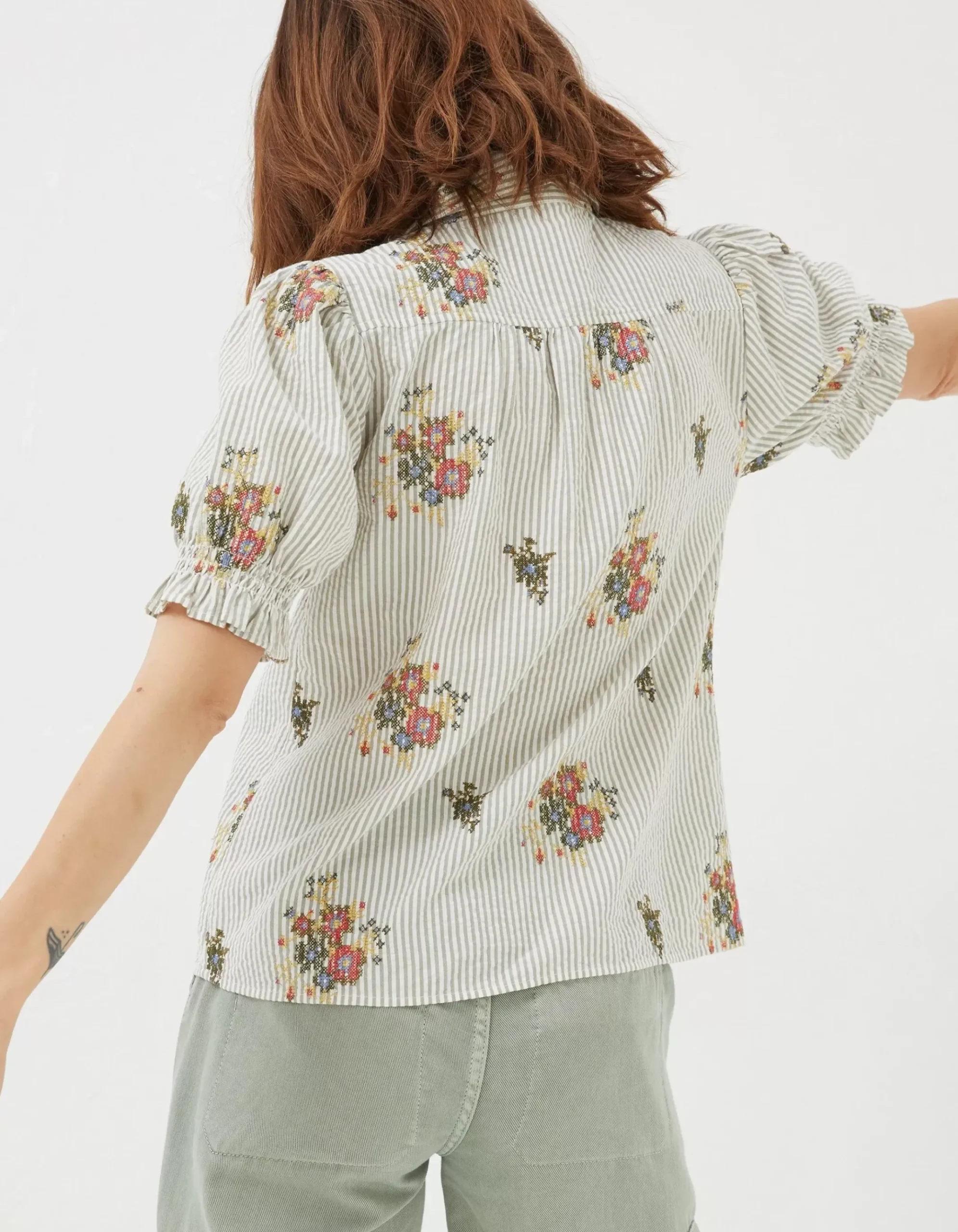 Kat Embroidered Shirt