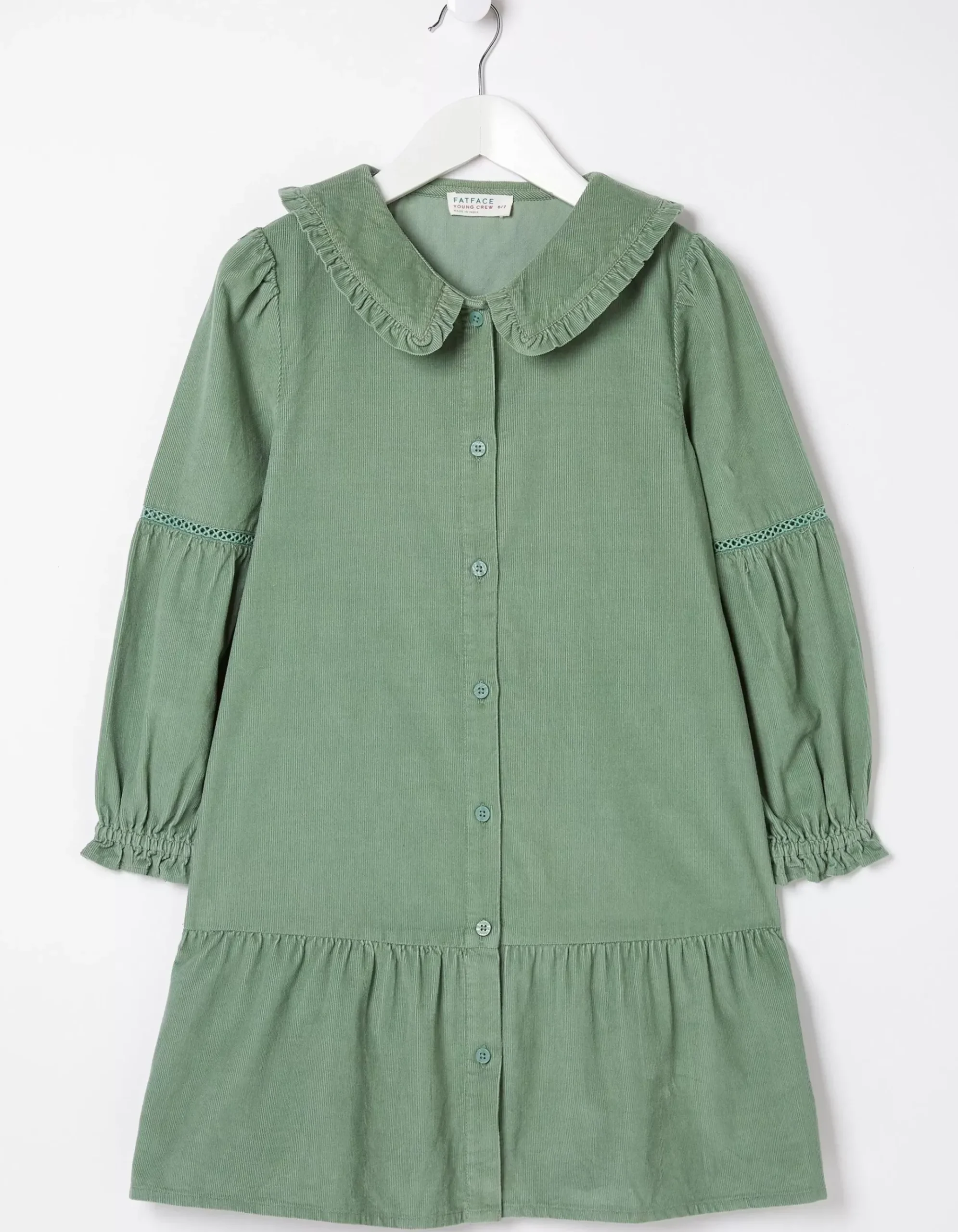 Katy Collared Cord Dress