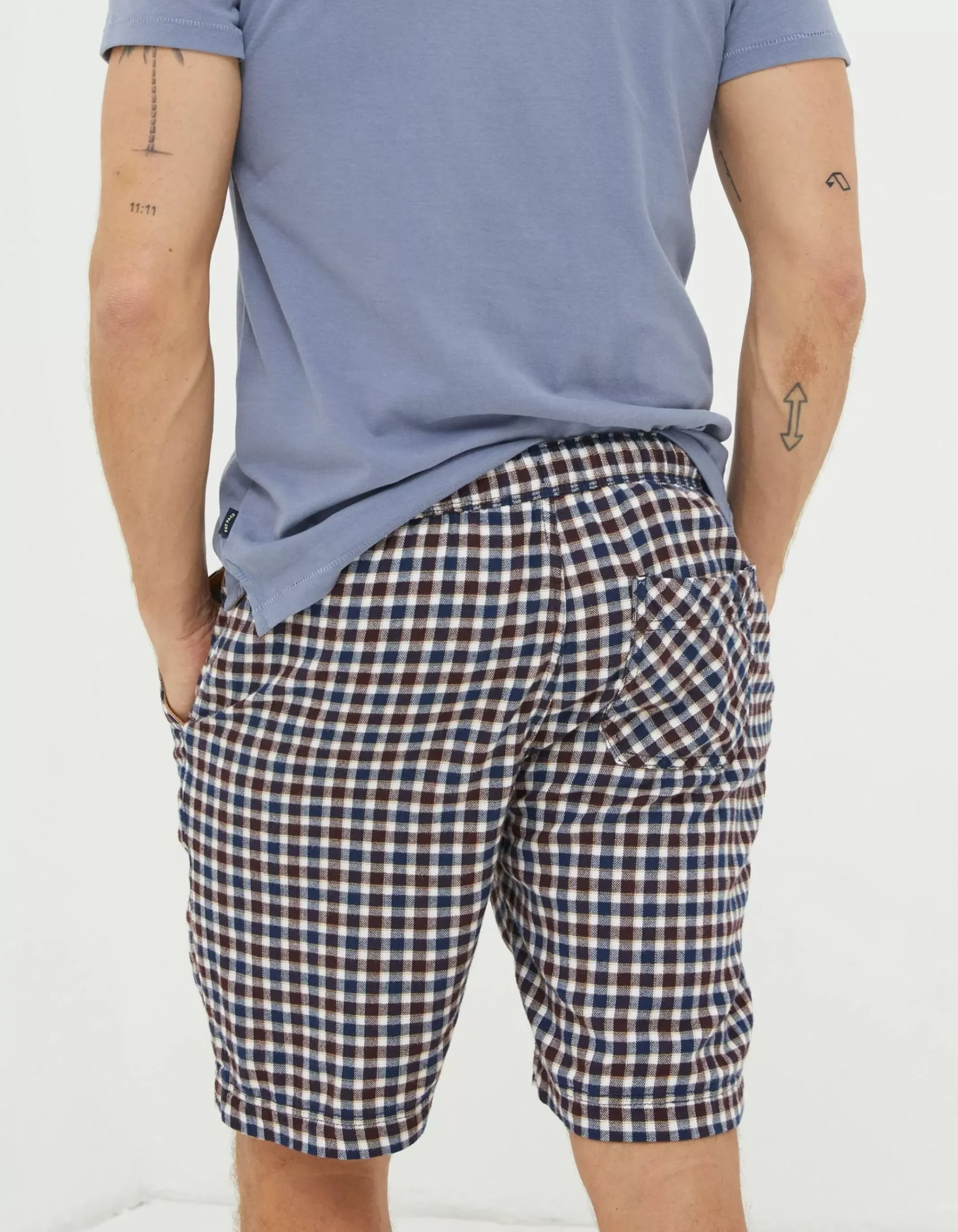 Keswick Check Lightweight Pyjama Shorts