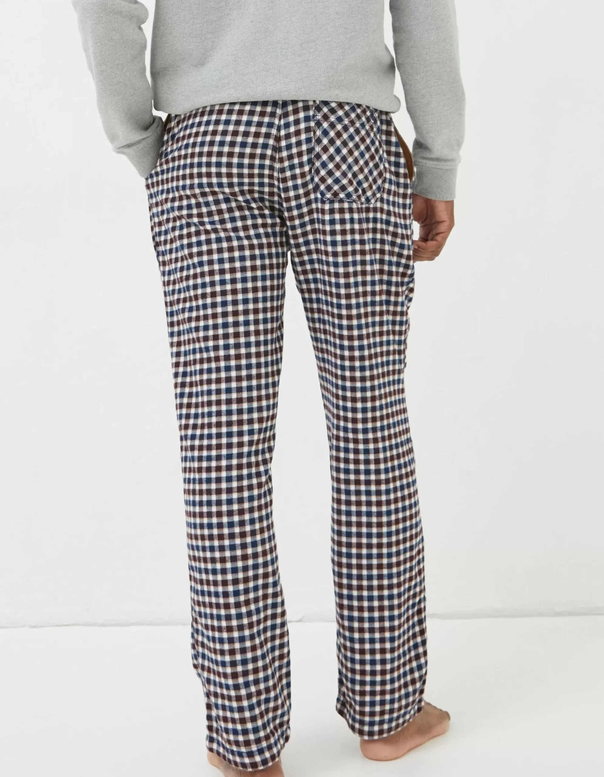Keswick Light Check Pyjama Bottoms