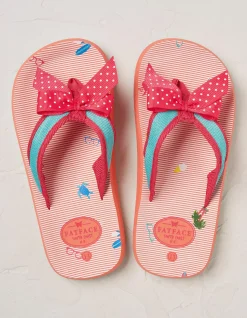 Kids Conversational Flip Flops
