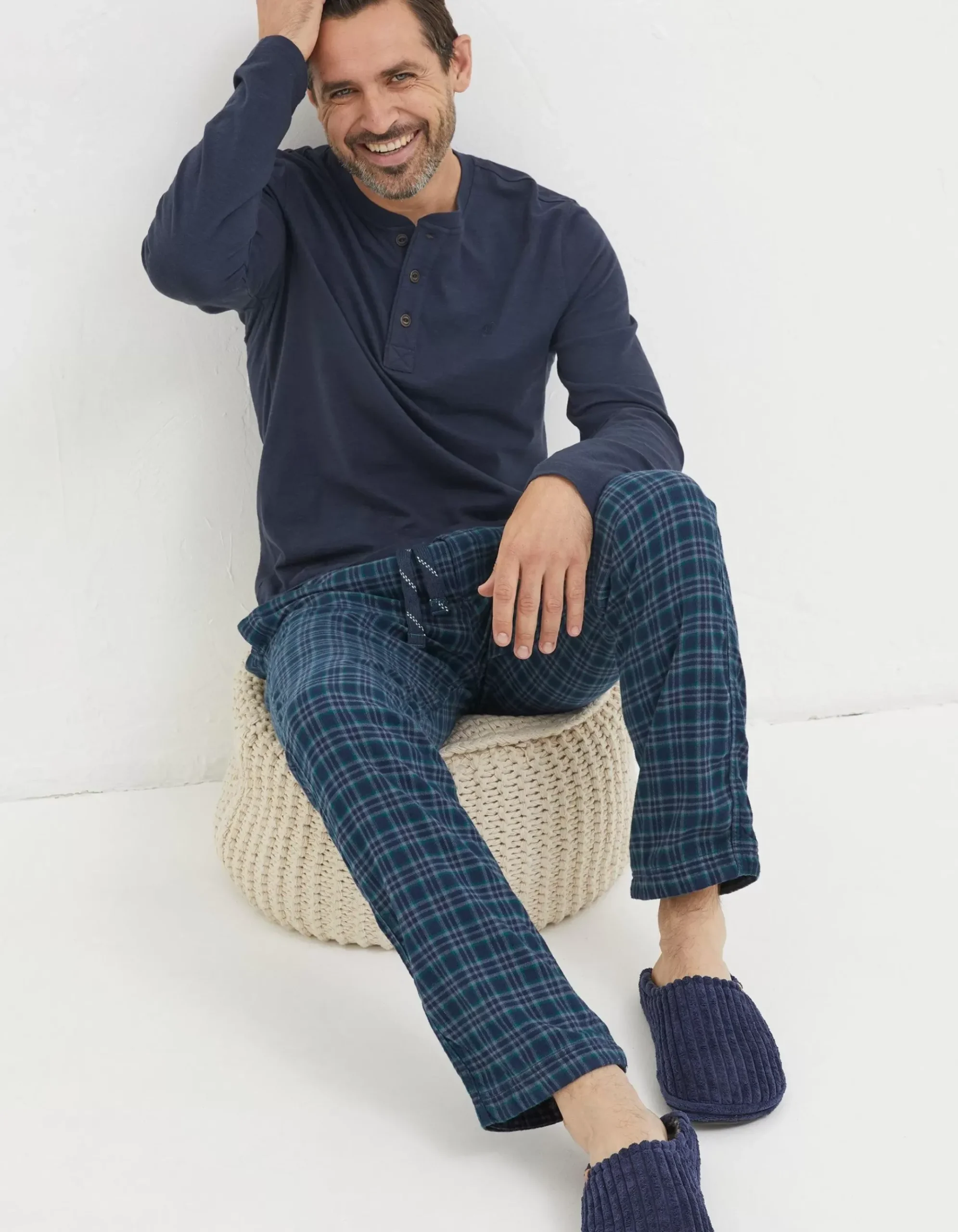Kinsale Check Pyjama Bottoms
