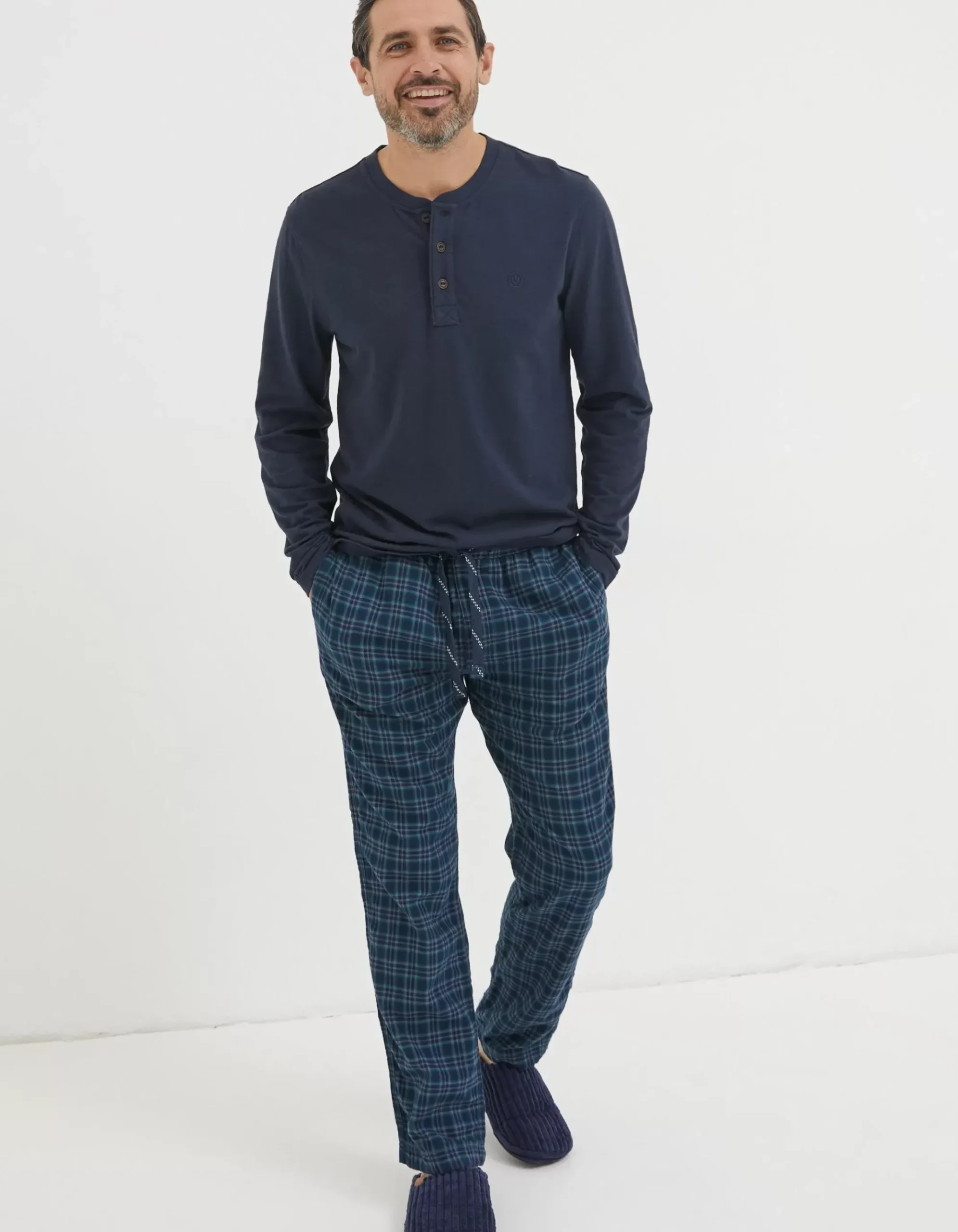 Kinsale Check Pyjama Bottoms