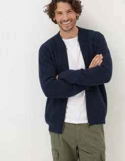 Knitted Bomber Cardigan