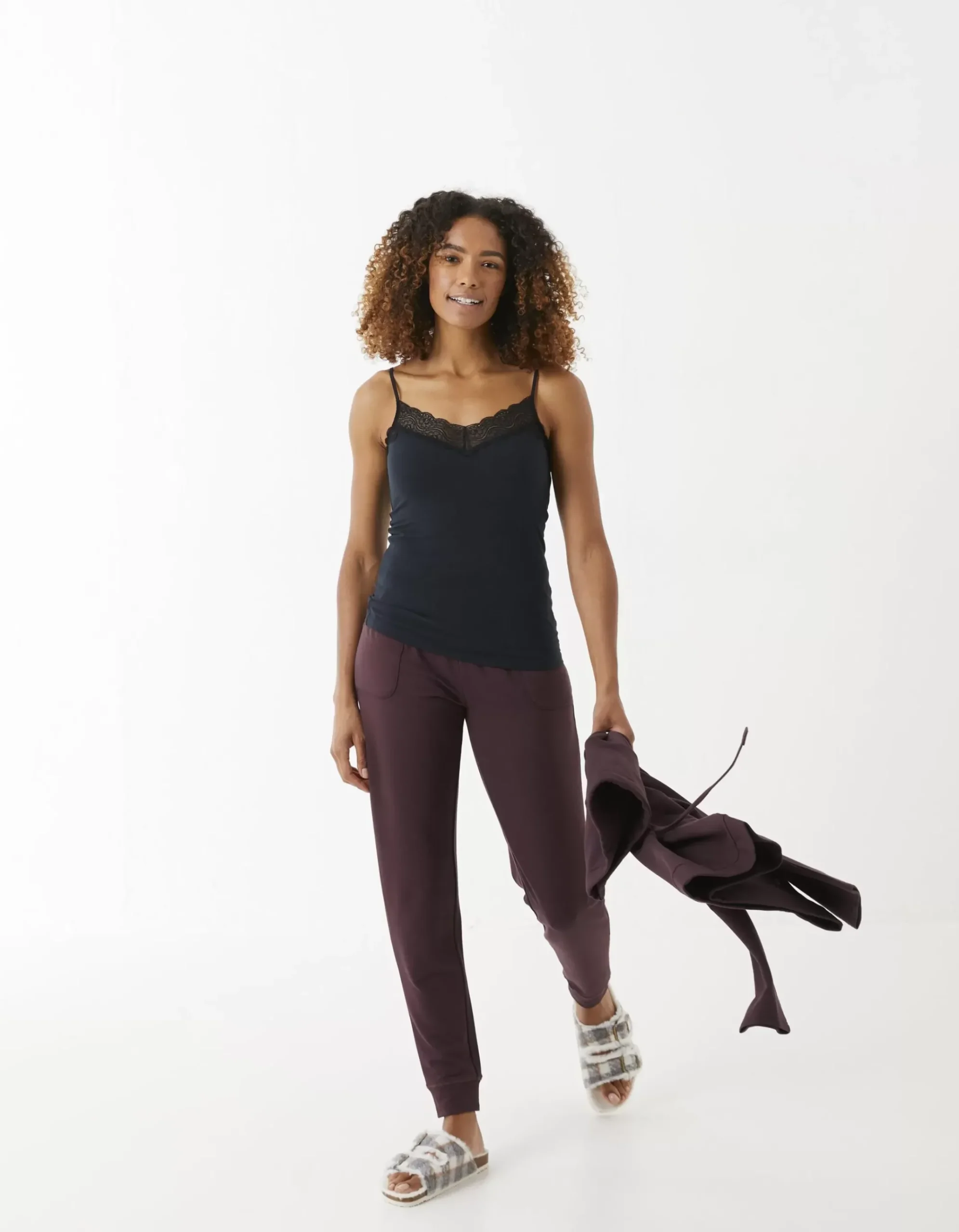 Lace V-Neck Vest