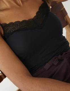 Lace V-Neck Vest