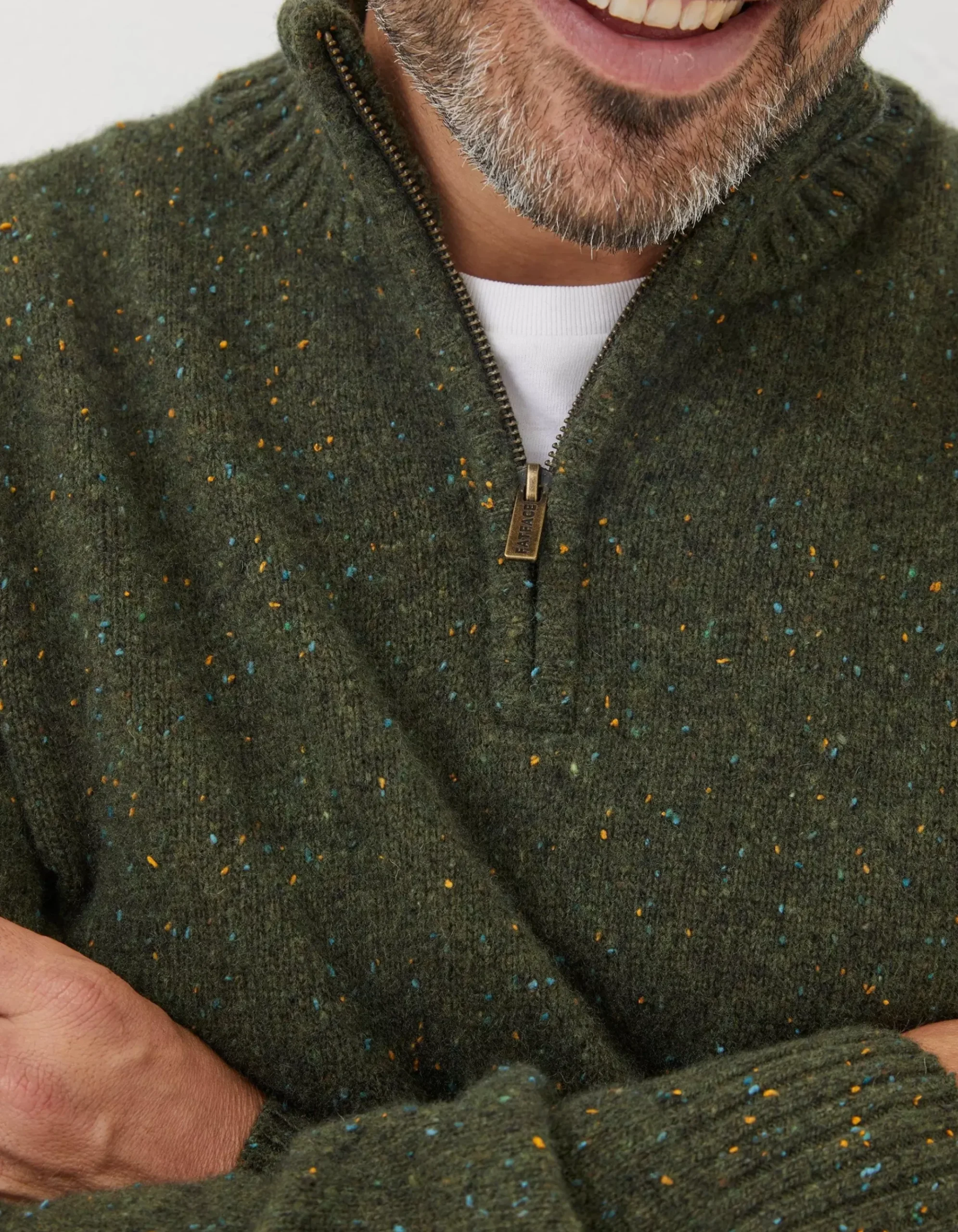 Lambswool Half Neck Jumper