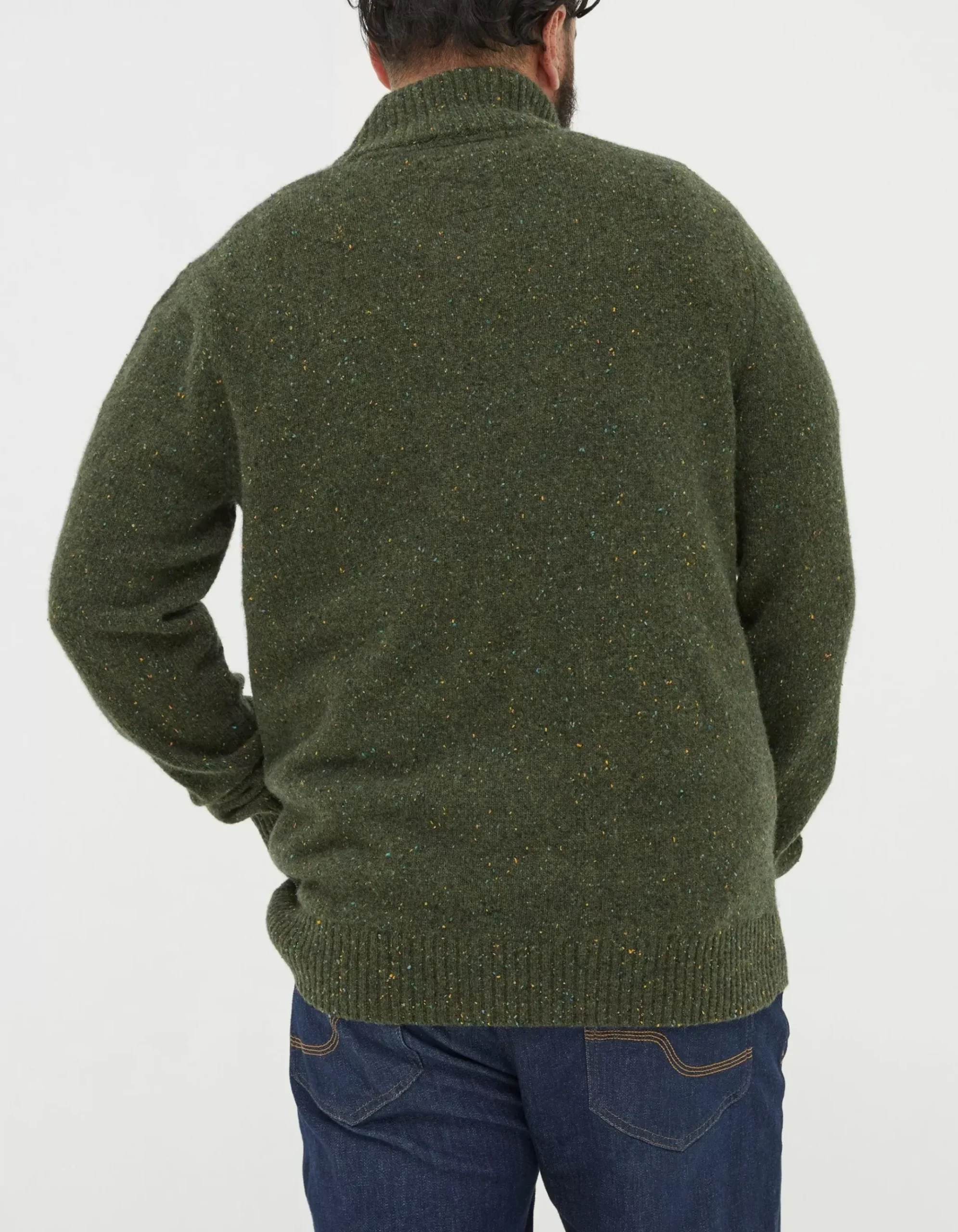 Lambswool Half Neck Jumper