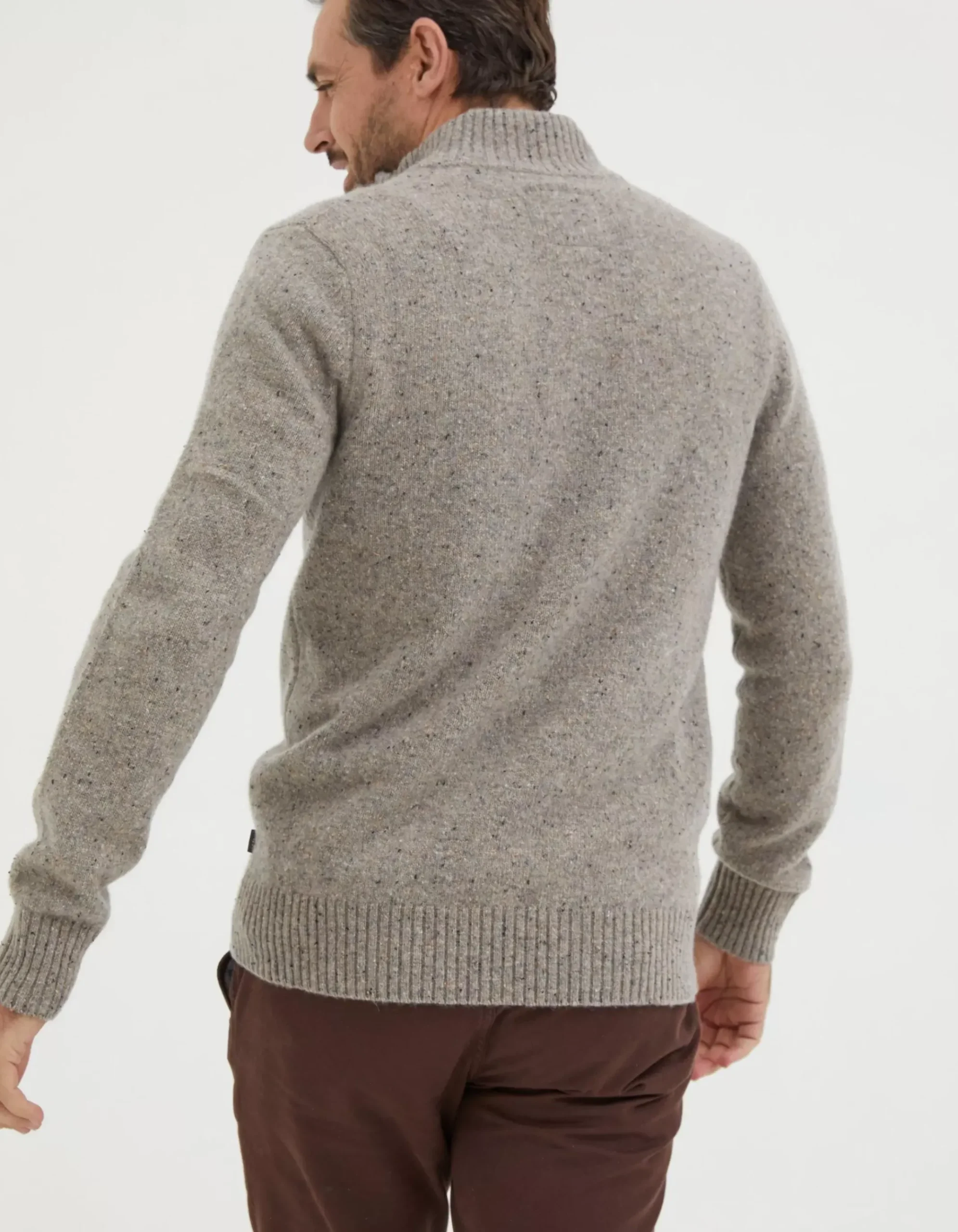 Lambswool Half Neck Jumper