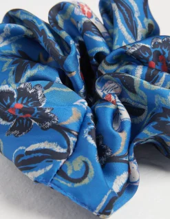 Layered Floral Scrunchie