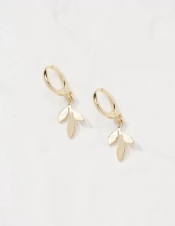 Leaf Drop Earrings