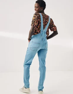 Lewes Slim Leg Denim Dungarees