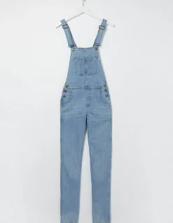 Lewes Slim Leg Denim Dungarees
