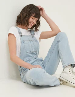 Lewes Slim Leg Denim Dungarees
