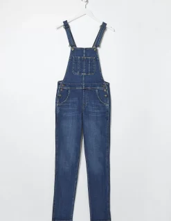 Lewes Slim Leg Denim Dungarees