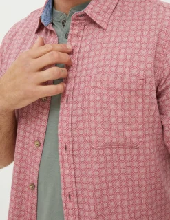 Linear Print Shirt