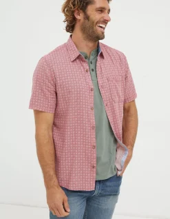 Linear Print Shirt