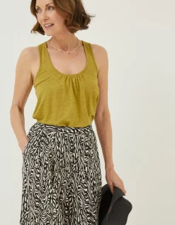 Linen Vest Top