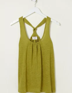 Linen Vest Top