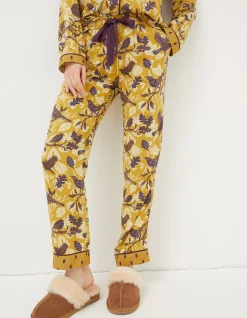 Lino Bird Pyjama Bottoms