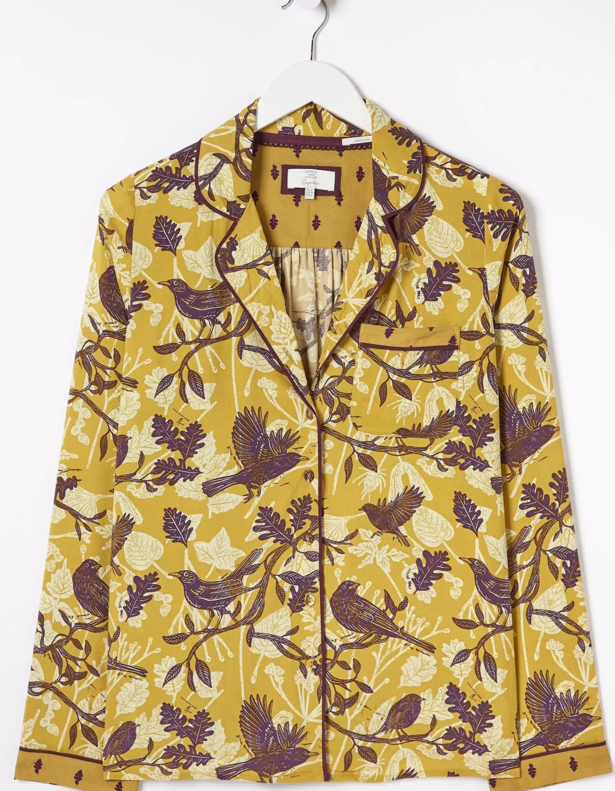 Lino Birds Pyjama Top