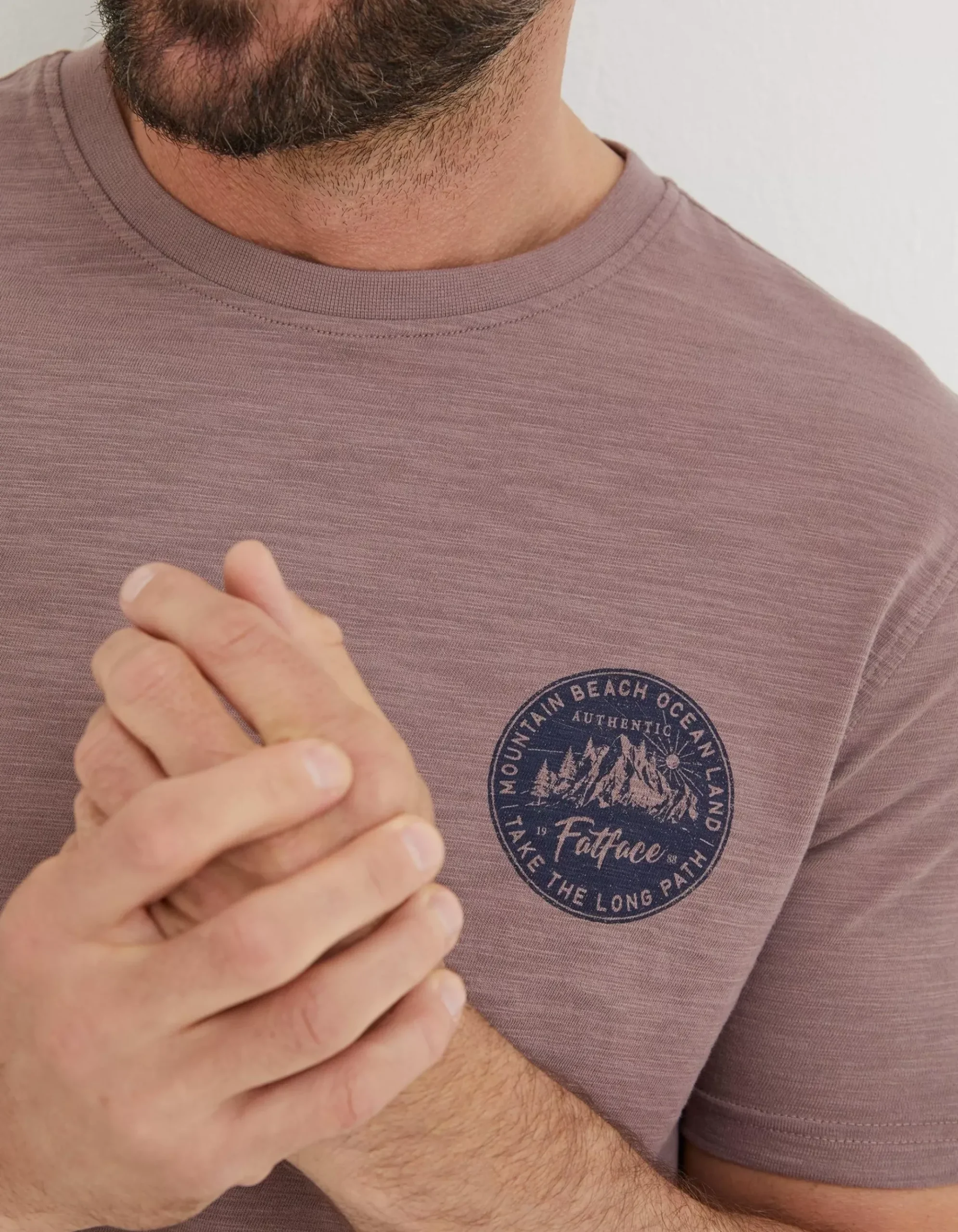 Long Path Printed T-Shirt