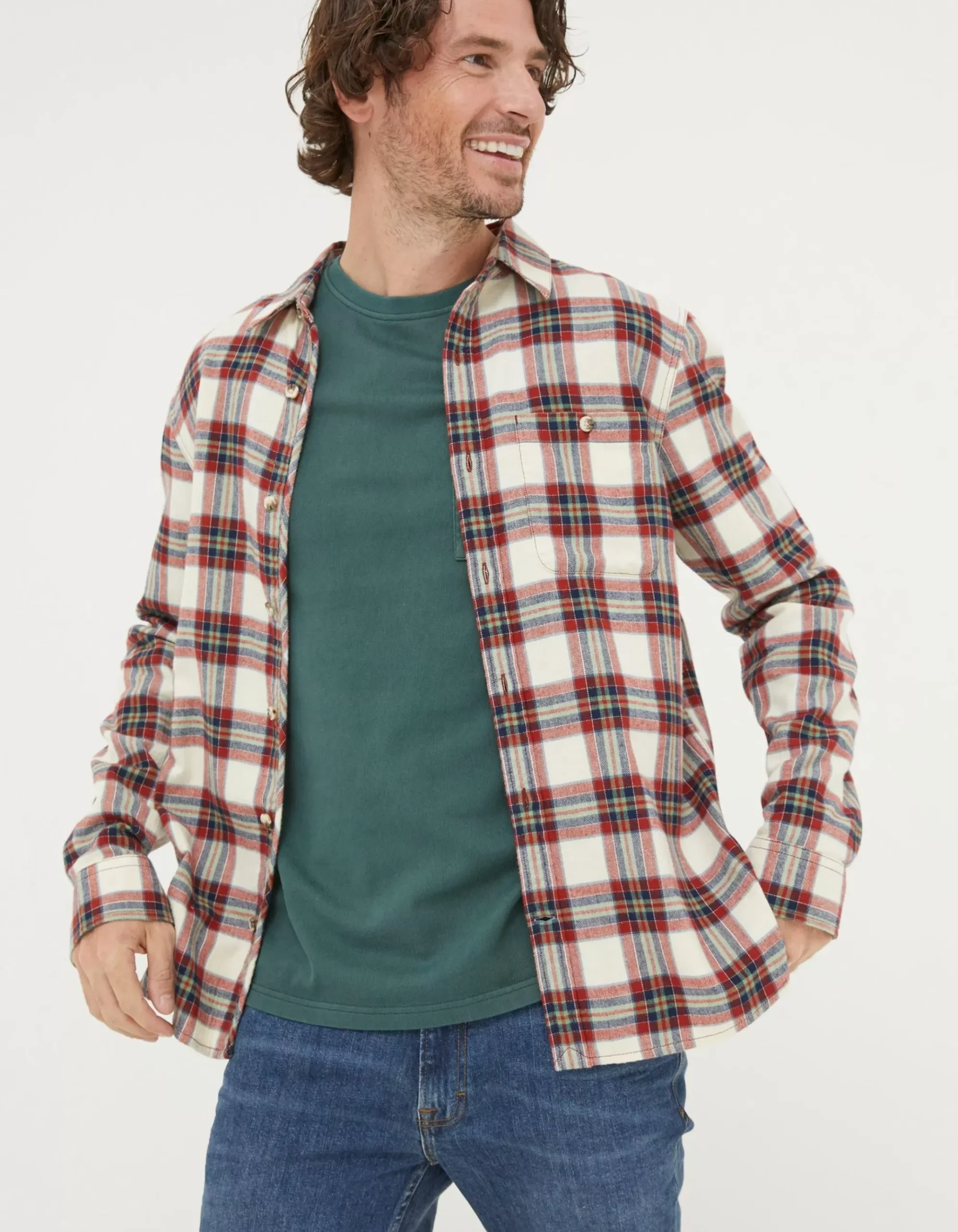 Long Sleeve Bruton Check Shirt