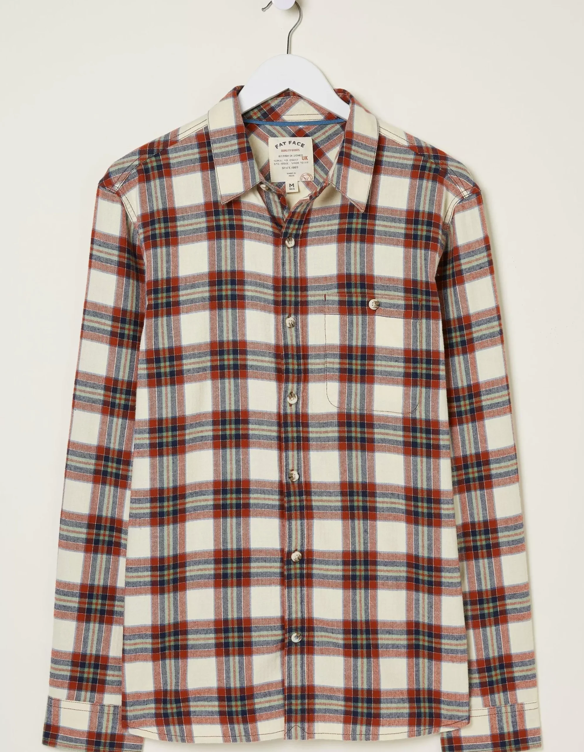 Long Sleeve Bruton Check Shirt