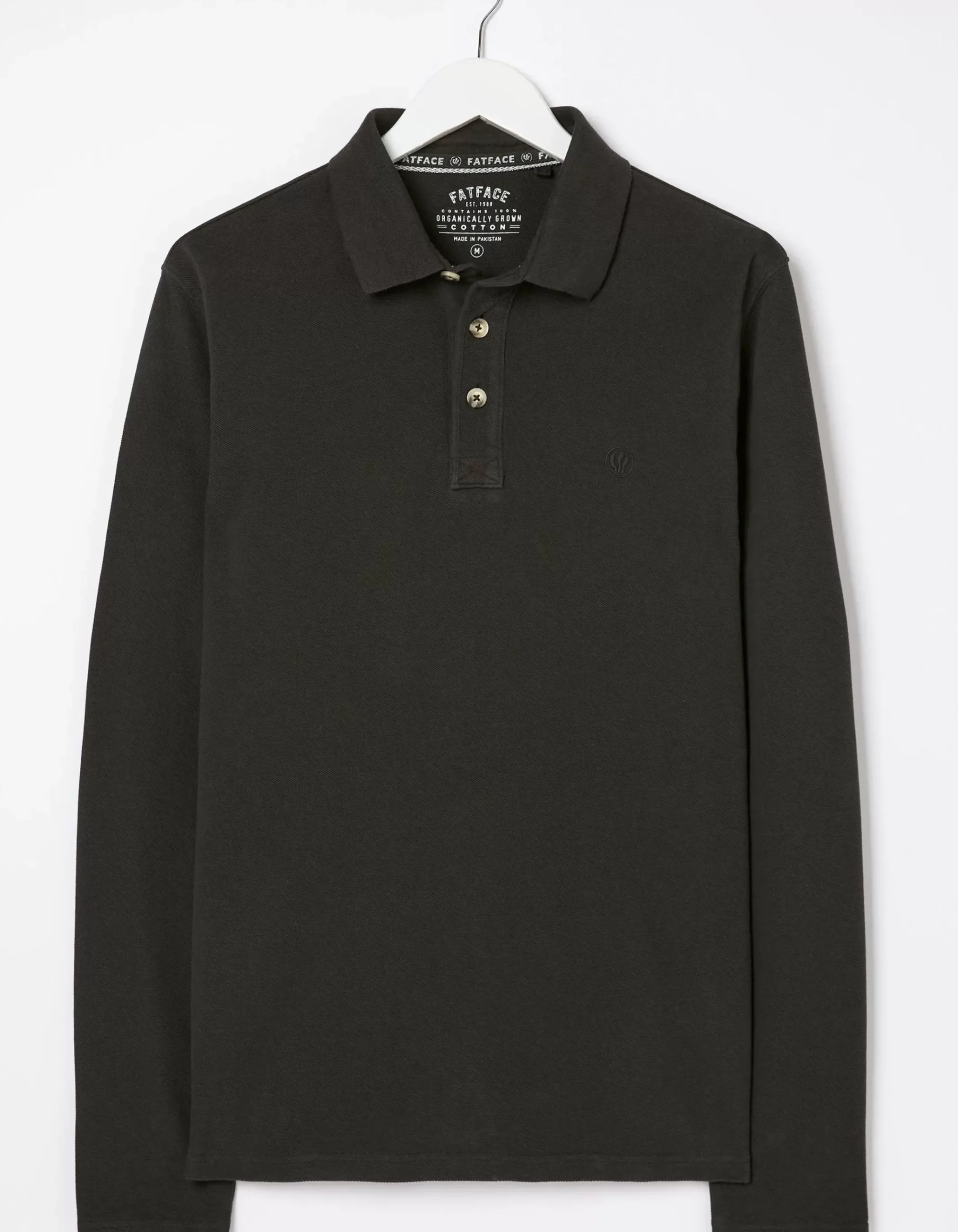 Long Sleeve Organic Pique Polo