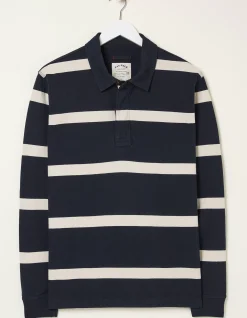 Long Sleeve Stripe Rugby Shirt