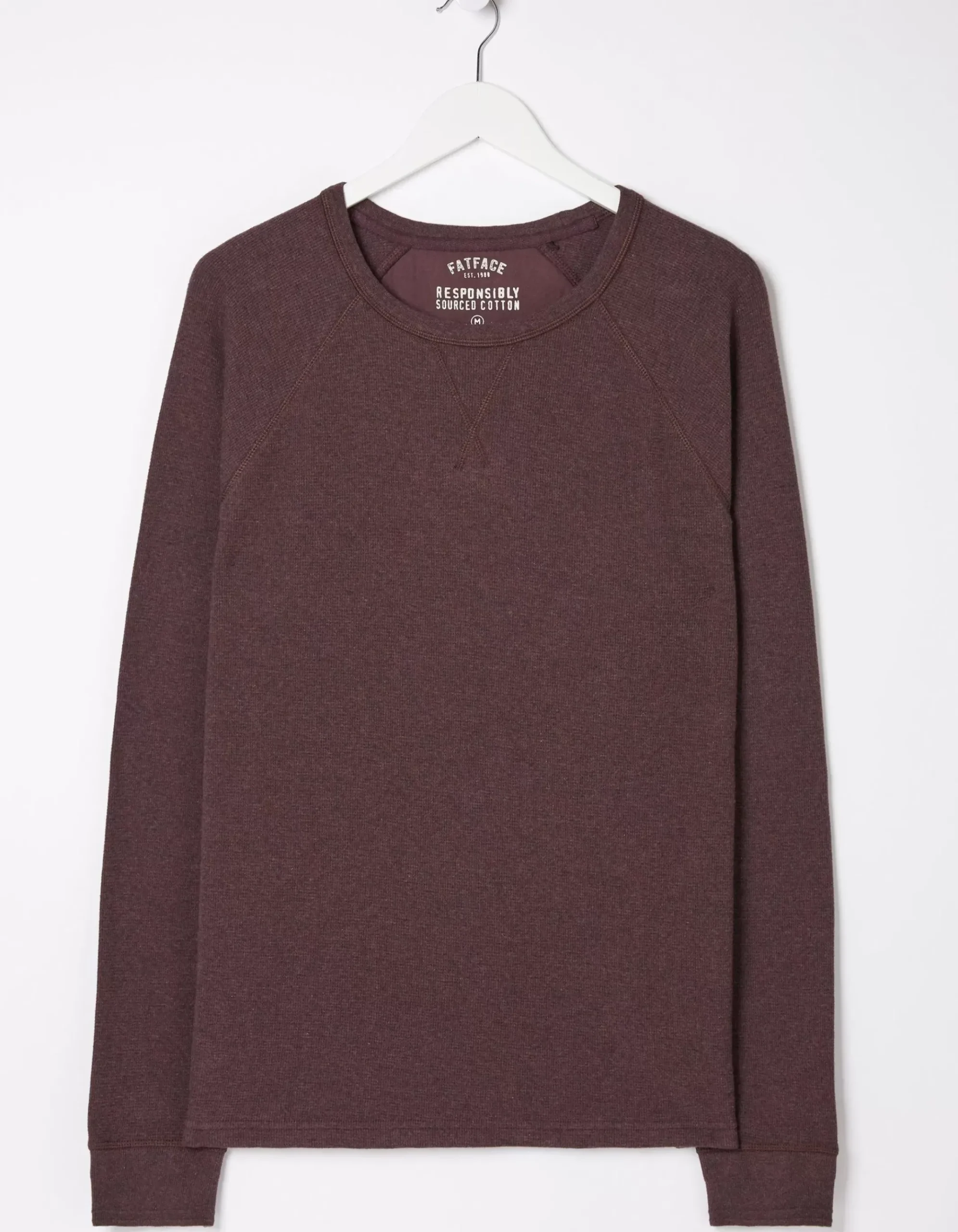 Long Sleeve Waffle Crew