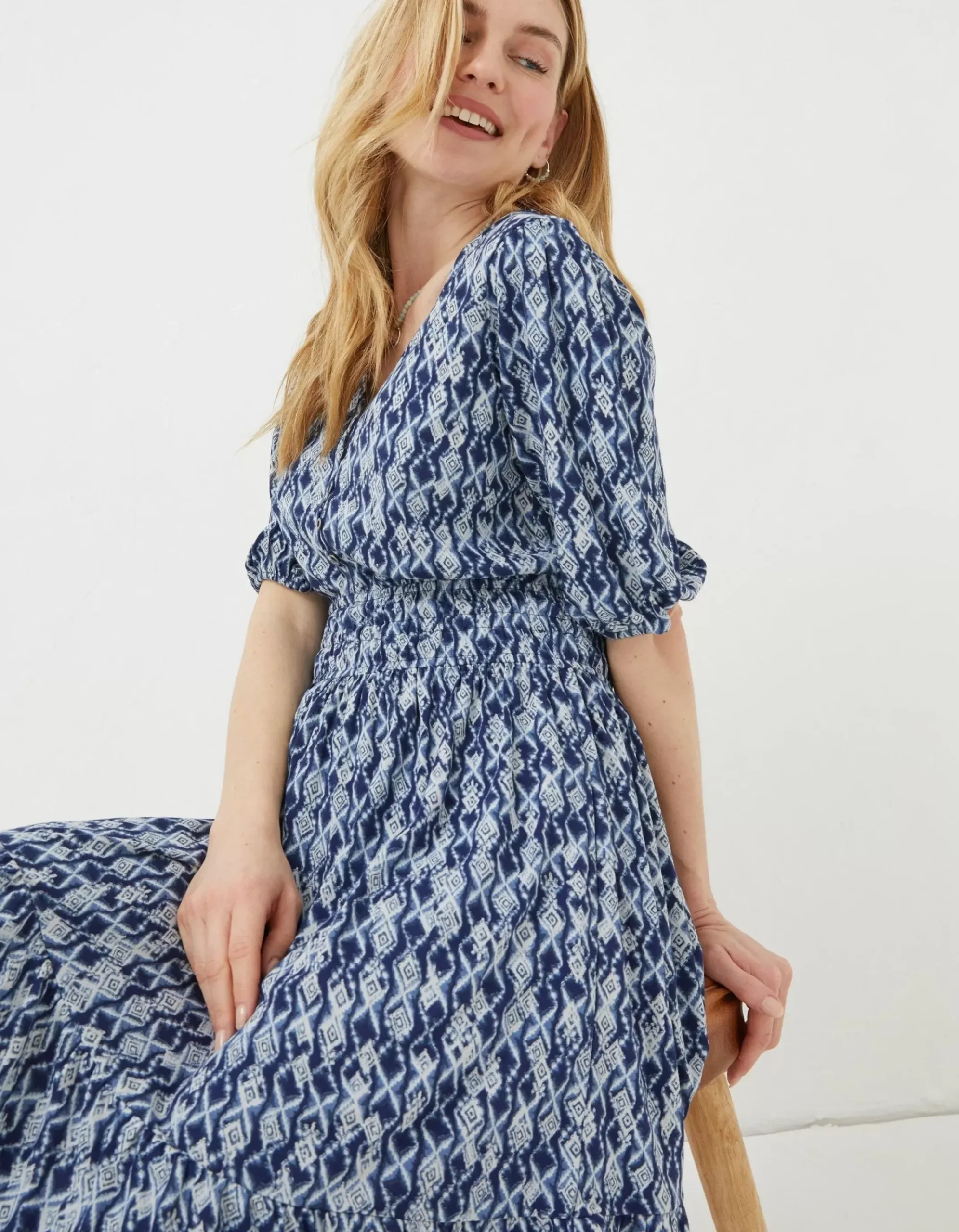 Lottie Geo Jersey Dress
