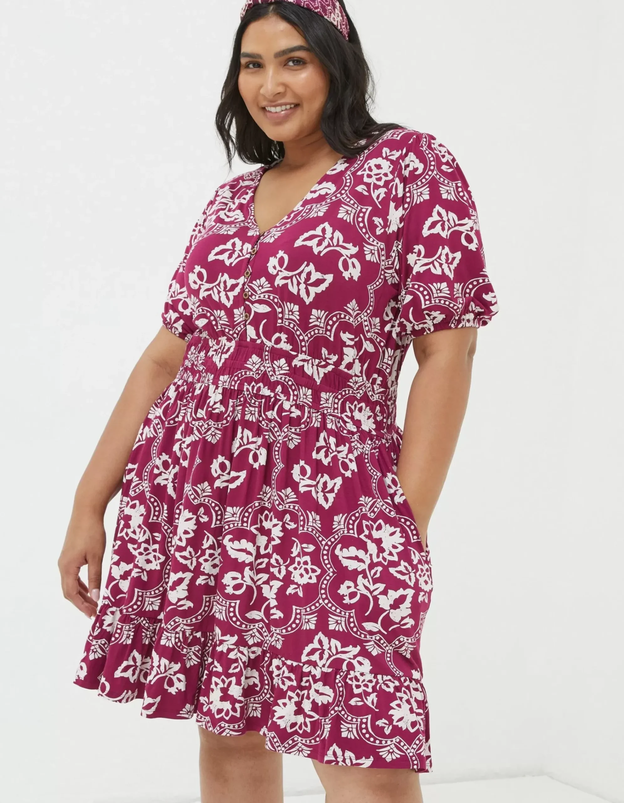 Lottie Wallpaper Jersey Dress