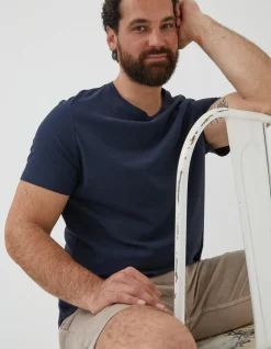 Lulworth Organic Cotton Crew T-Shirt