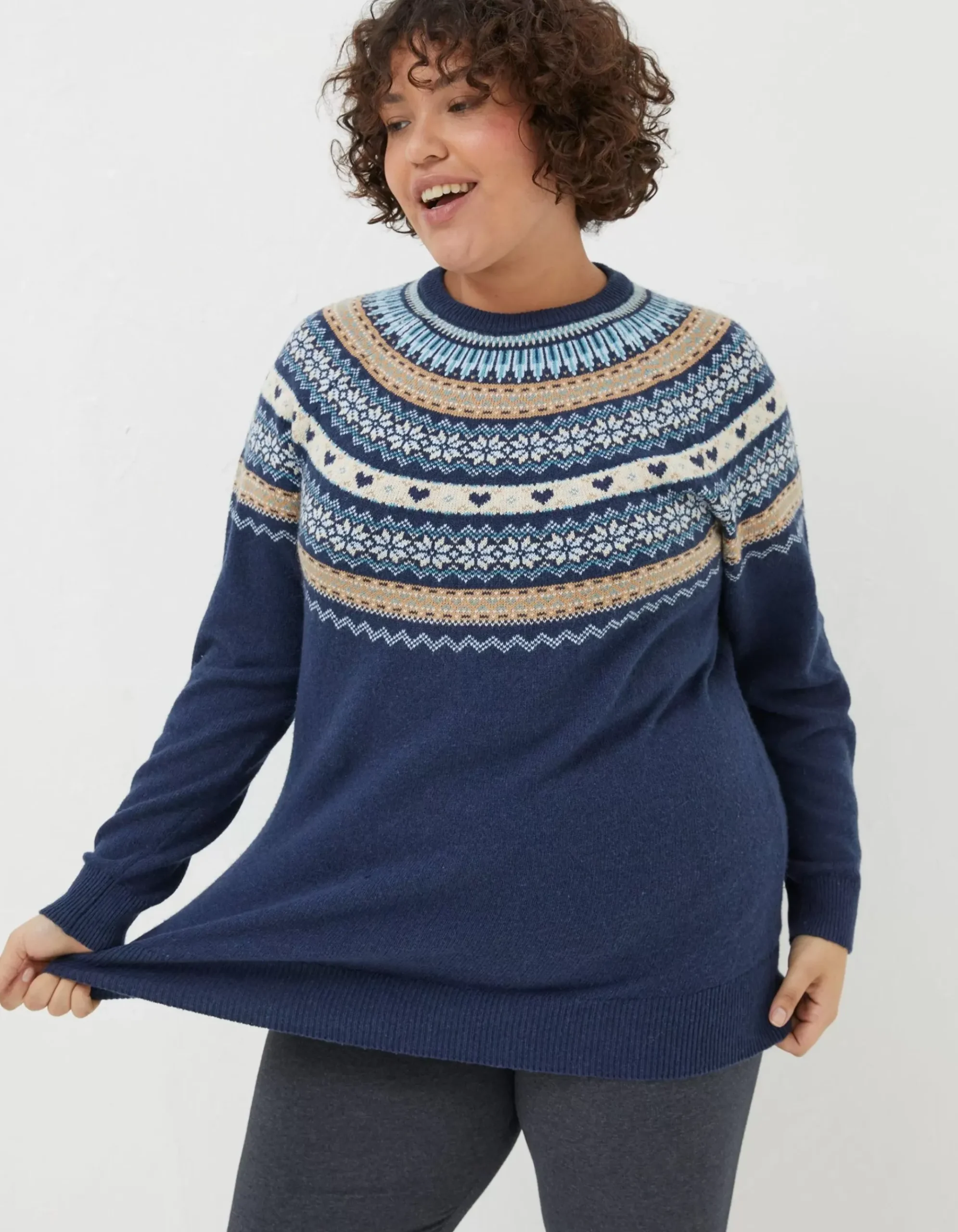 Luna Fairisle Knitted Tunic