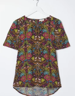 Lyndy Art Floral Blouse
