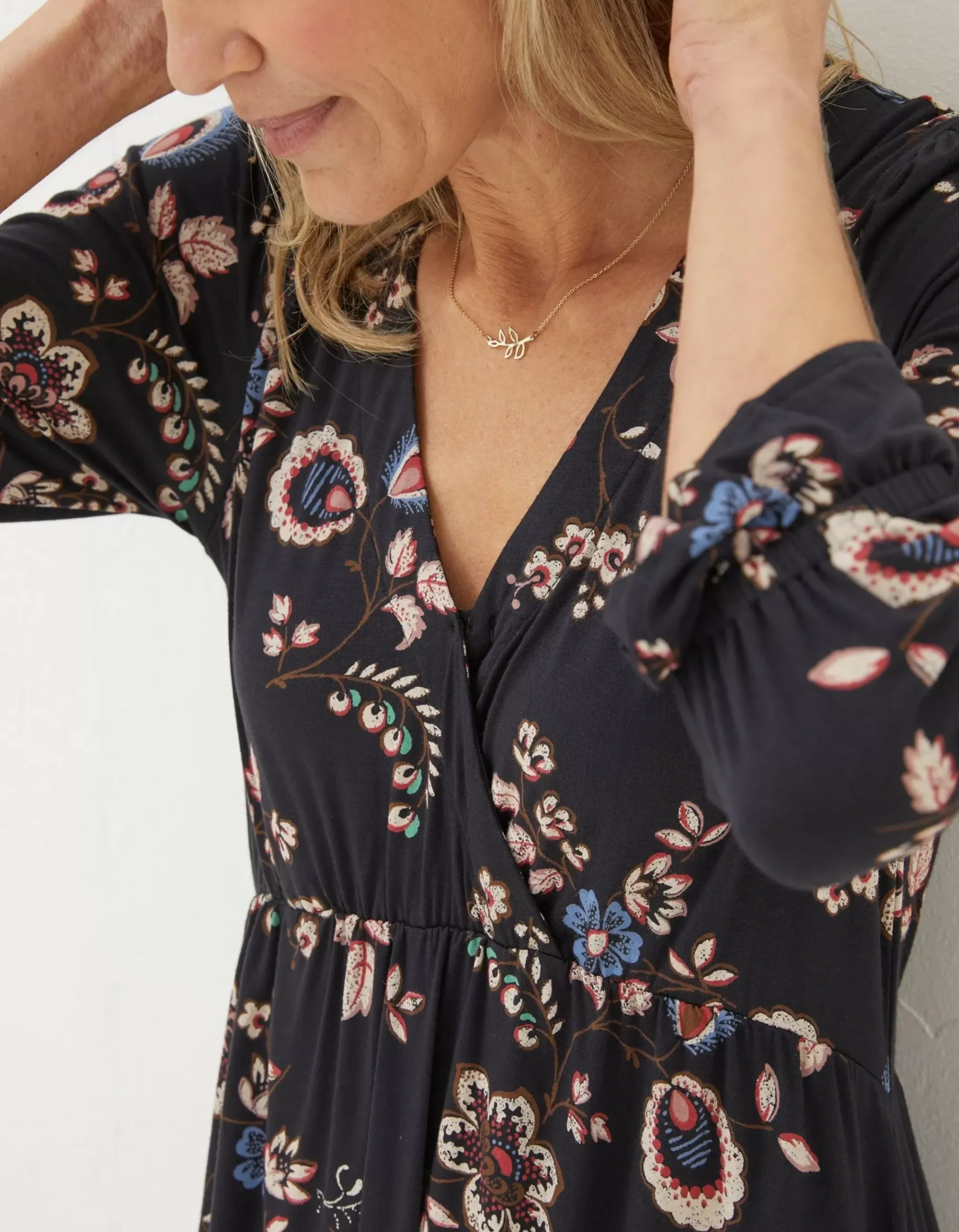 Lynnie Floral Jersey Dress