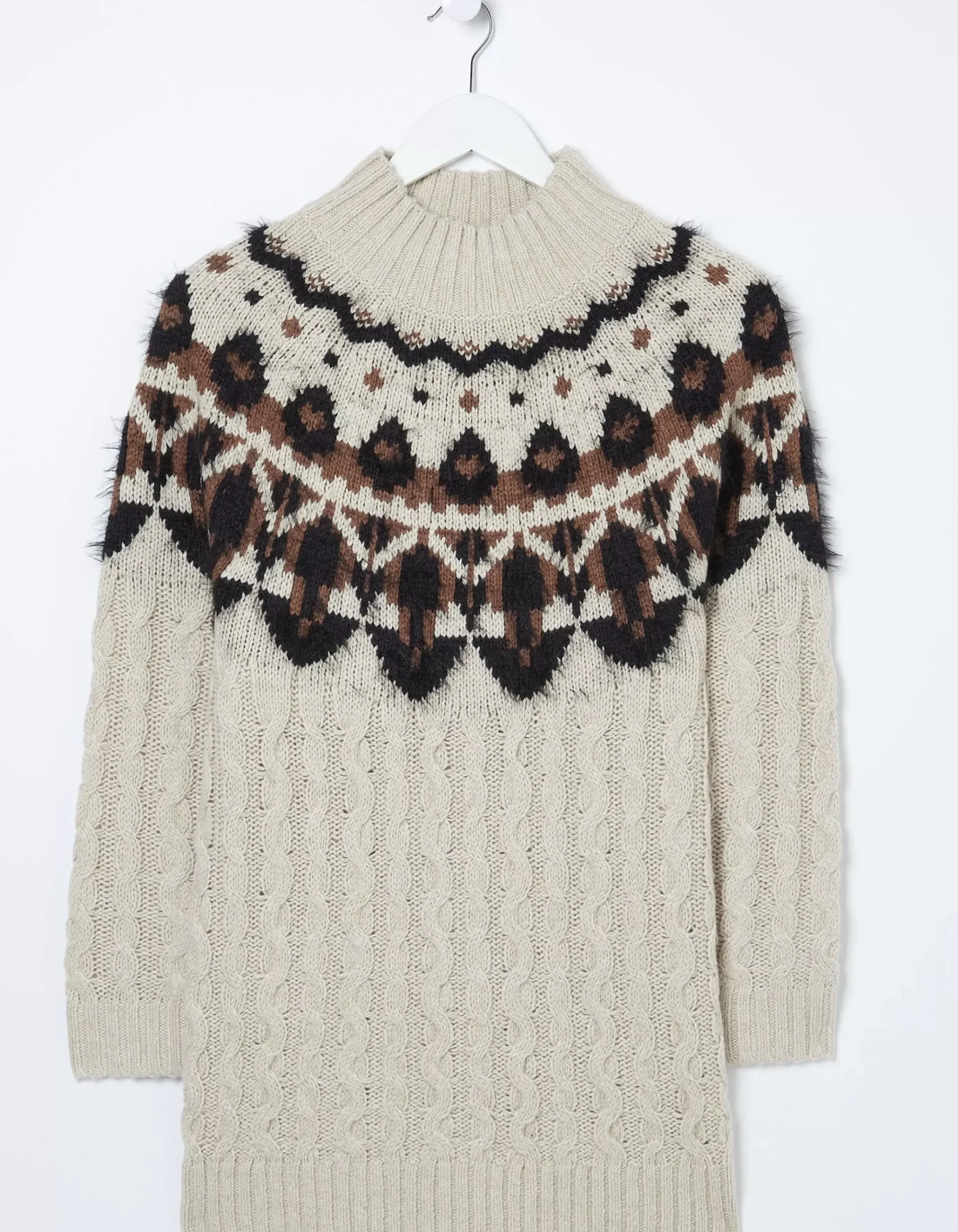Maddie Fairisle Yoke Tunic
