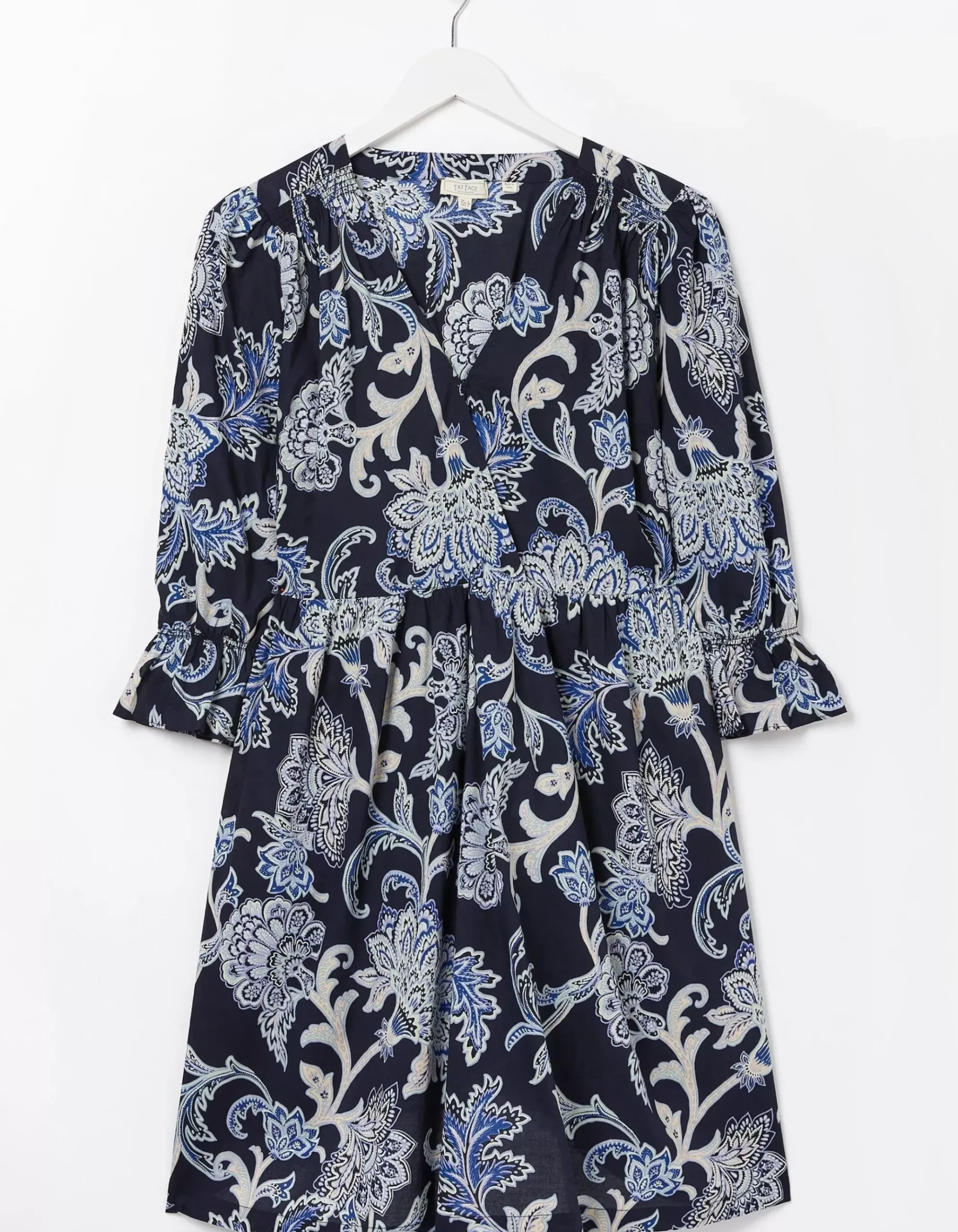 Maddox Palace Floral Print Wrap Dress