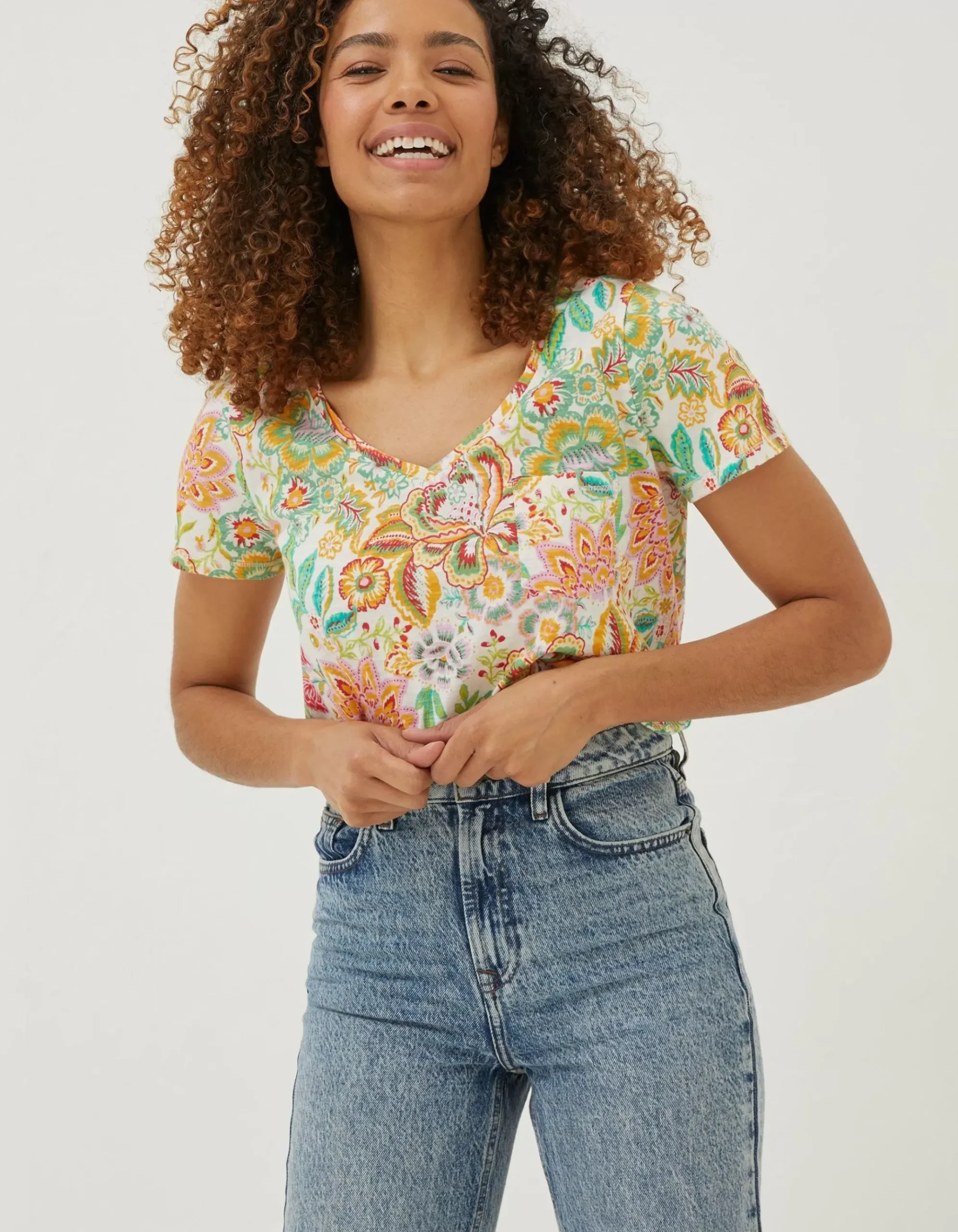 Maggie Paradise Floral T-Shirt