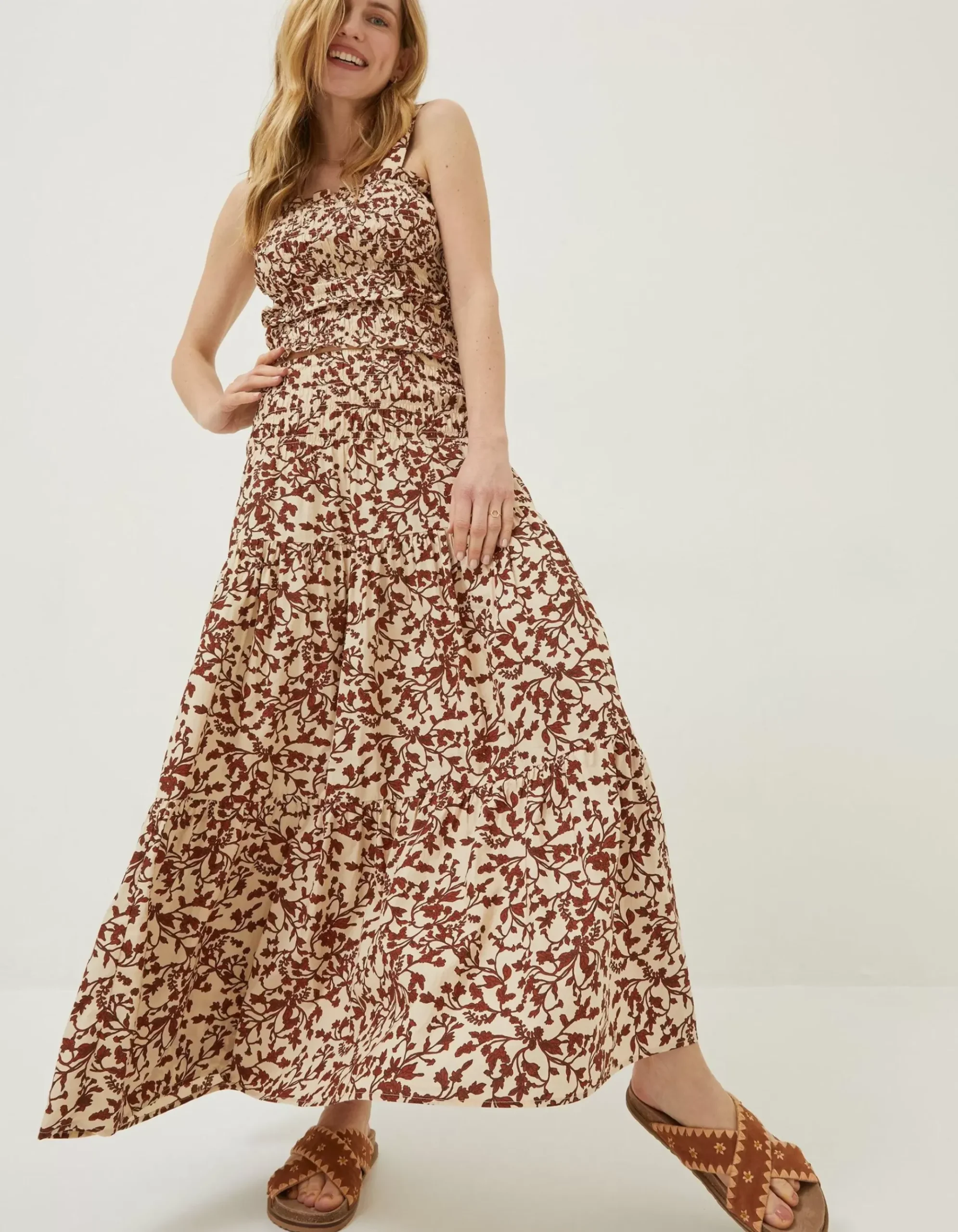 Marina Floral Maxi Skirt