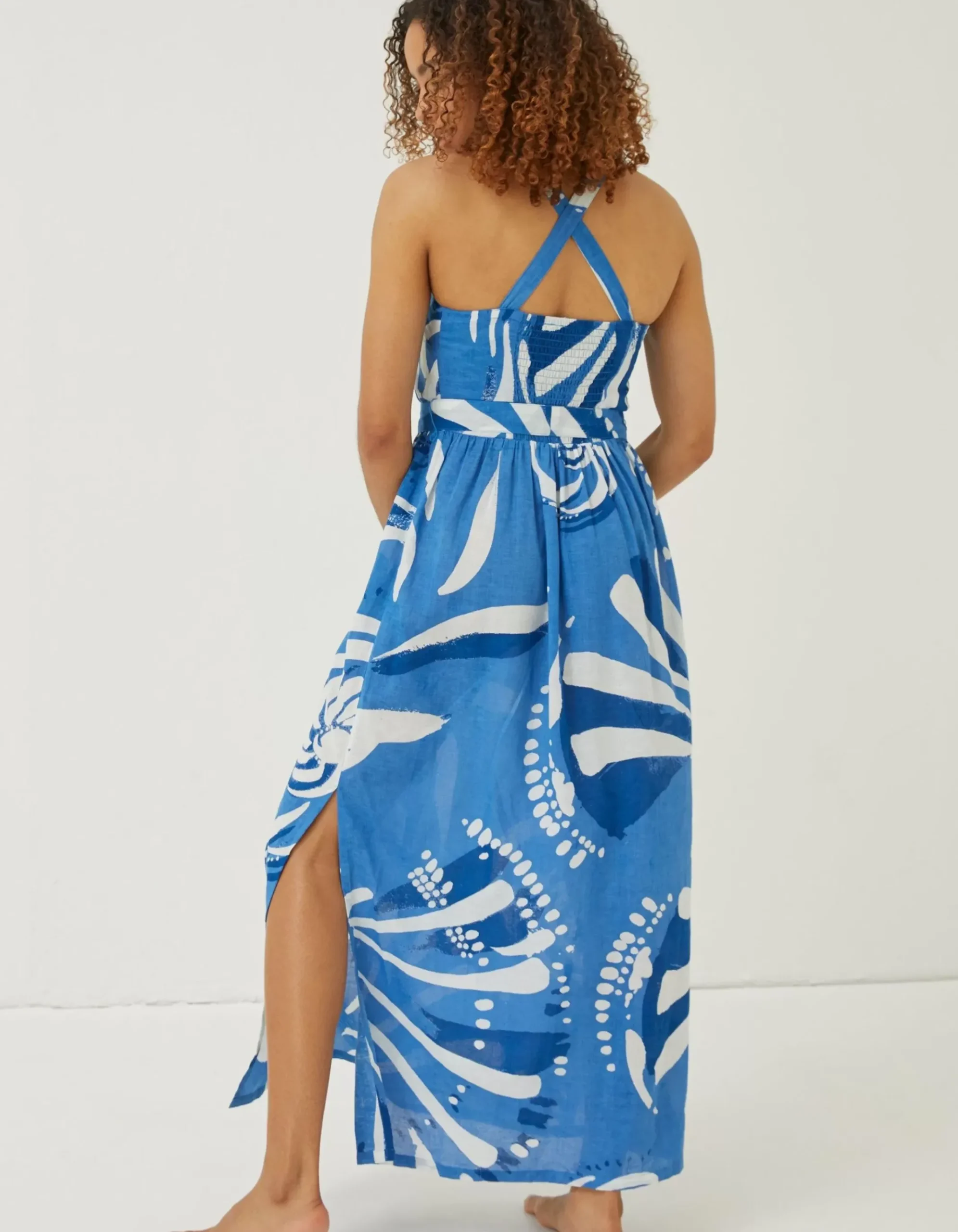 Mcs Fione Painted Shell Maxi Dress